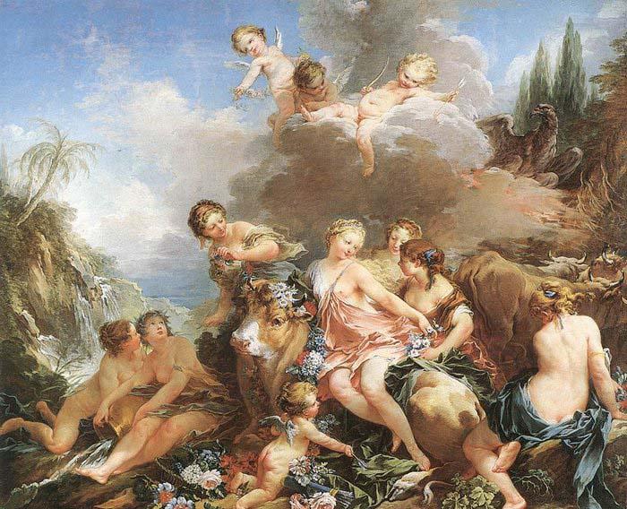 Francois Boucher The Rape of Europa